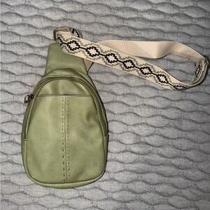 a.n.a Light Green Bag